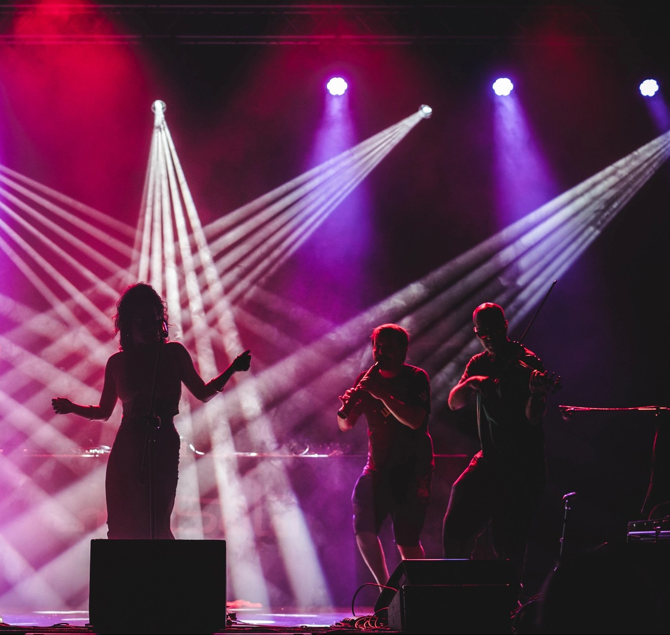 ShazaLaKazoo performing live as a band